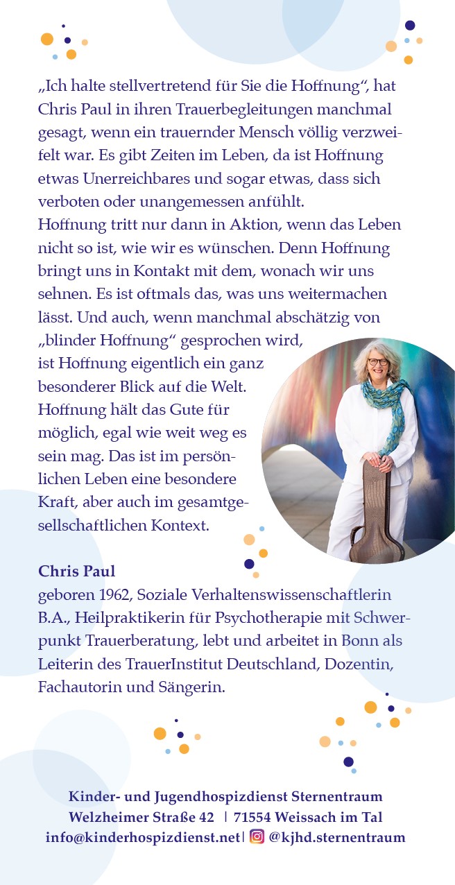 Kinder- und Jugendhospizdienst Sternentraum, Weissach im Tal