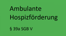 Bild für die Ambulante Hospizförderung nach §39a SGB V in Baden-Württemberg