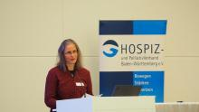 HPVBW-Mitgliederversammlung: Sabine Horn, 1. stv. Vorstandsvorsitzende des HPVBW - Foto: Birgit Beurer