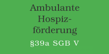 Logo Ambulante Hospizförderung nach § 39a SGB V - ServicePoint Hospiz Nord